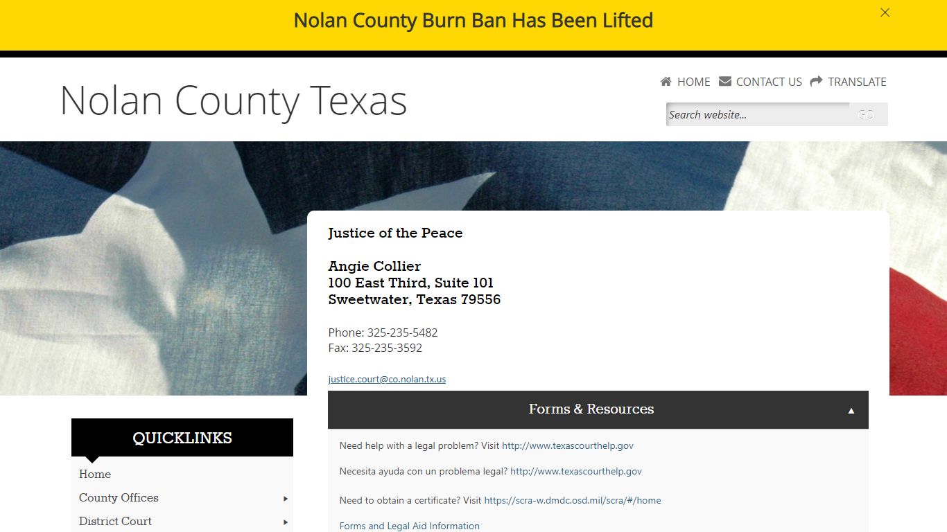 Nolan County, Texas